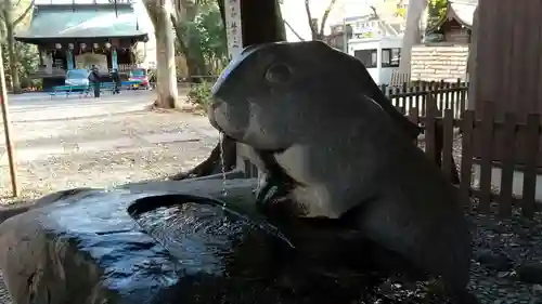 調神社の手水