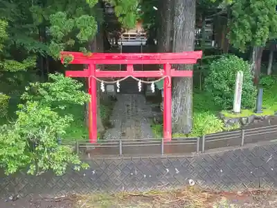 須山浅間神社の鳥居