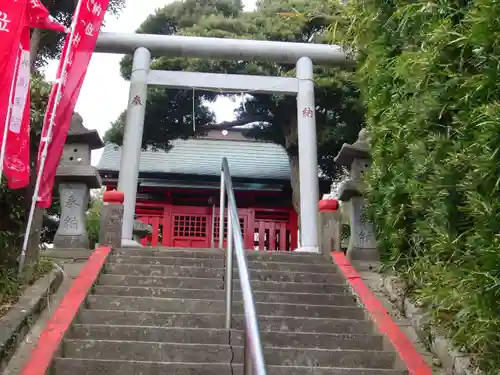 村山稲荷神社の鳥居