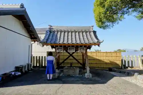伊富神社の手水舎