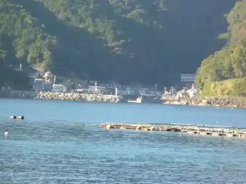 阿古師神社の景色