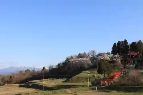 高屋敷稲荷神社の景色