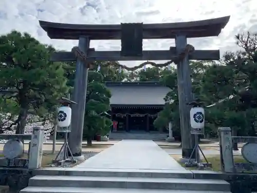 松陰神社の鳥居