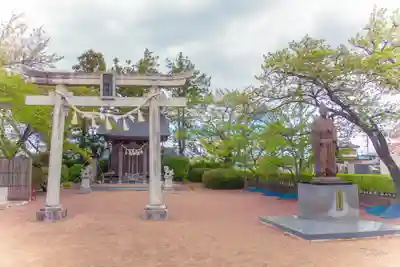 中新田城跡・八幡神社(宮城県)