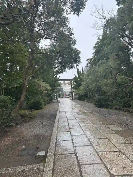 日枝神社の庭園