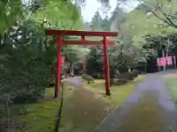 朝熊稲荷大明神の鳥居