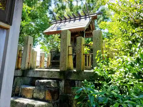 伊奈里社（稲荷崎）の本殿・本堂