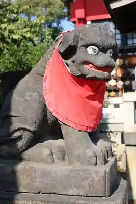 元郷氷川神社の狛犬
