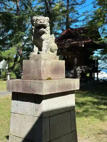 網走神社の狛犬