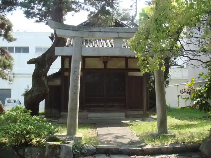 分部神社の本殿
