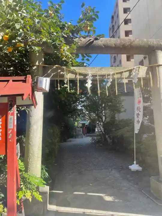 秋葉神社の鳥居