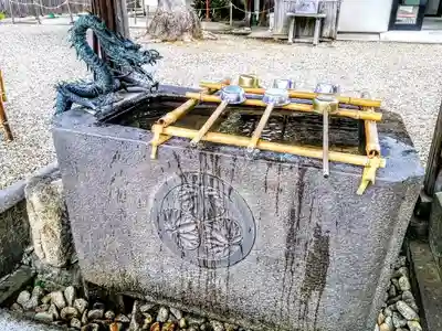 伊賀八幡宮の手水舎