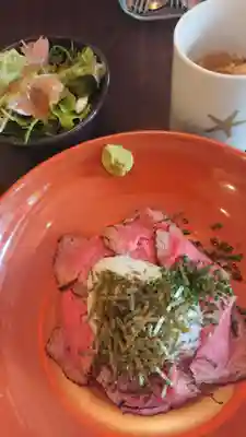 仲宿八幡宮の食事