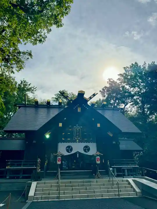 旭川神社の本殿・本堂
