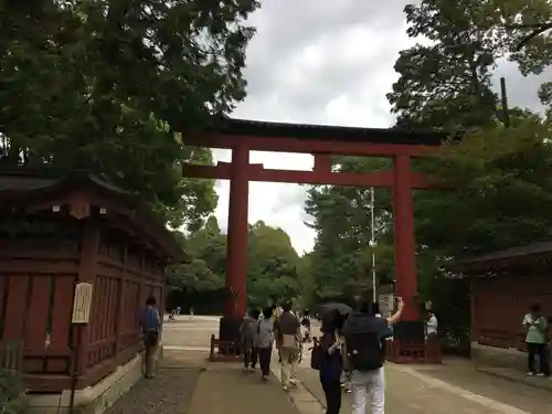 武蔵一宮氷川神社の鳥居