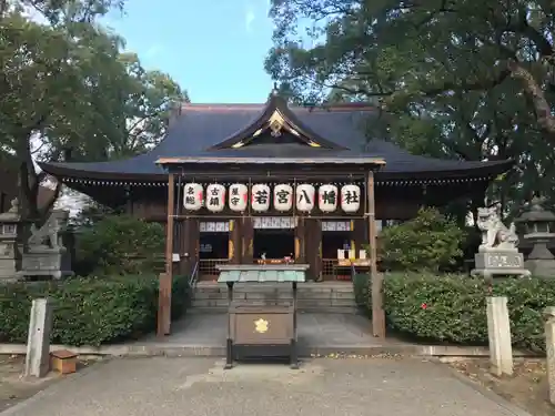 若宮八幡社の本殿・本堂
