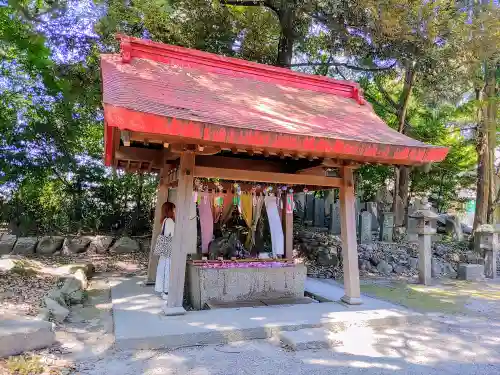 清洲山王宮　日吉神社の手水舎
