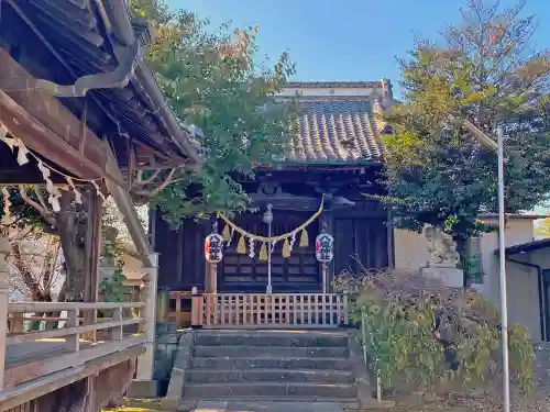 富田八坂神社の本殿・本堂
