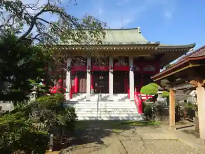 千葉寺の本殿・本堂