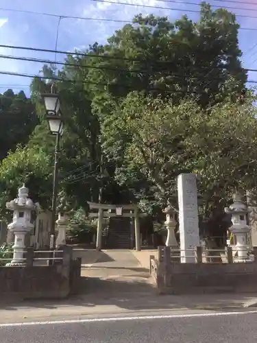 田間神社の鳥居