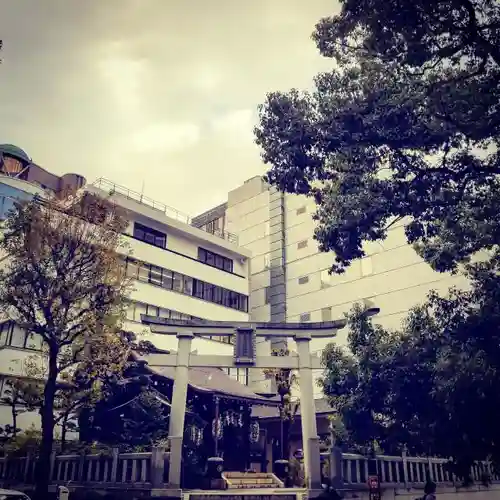 太田姫稲荷神社の鳥居