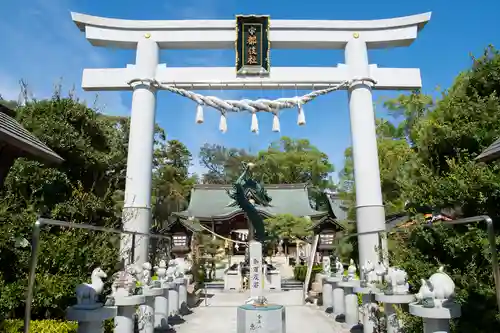 田村神社の鳥居