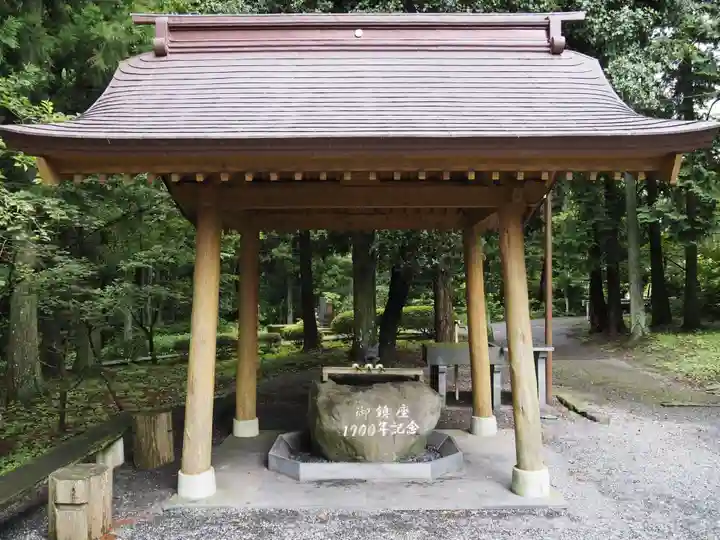 山宮浅間神社の手水舎
