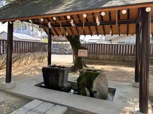 廣田八幡神社の手水