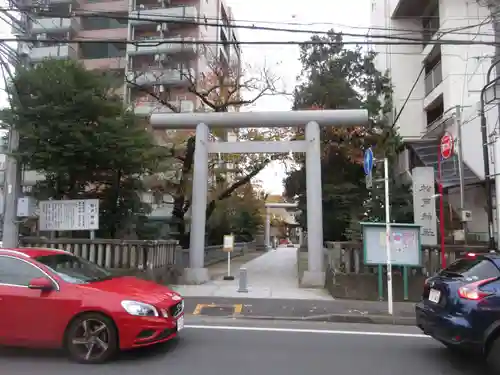 松戸神社の鳥居