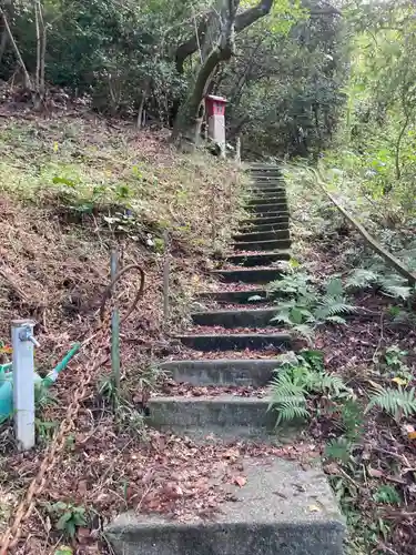 石鎚神社の景色