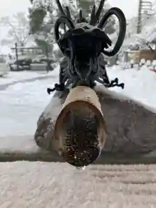 總社 和田八幡宮の手水舎(2022年12月19日(月) 13時04分07秒投稿)