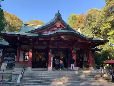 世田谷八幡宮の本殿・本堂