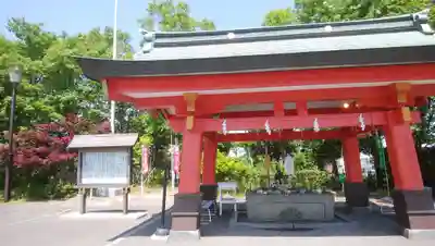 樽前山神社の手水舎
