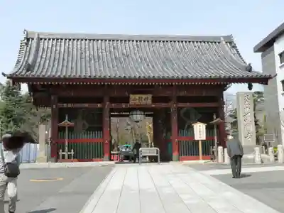 護国寺の山門・神門