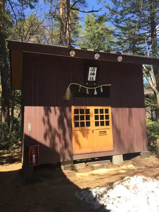 沼神社(白根神社境内社)(群馬県)