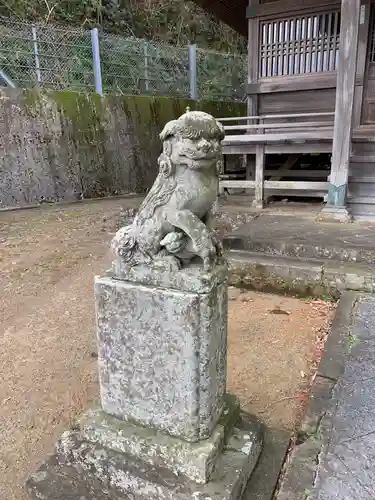 熊野神社の狛犬