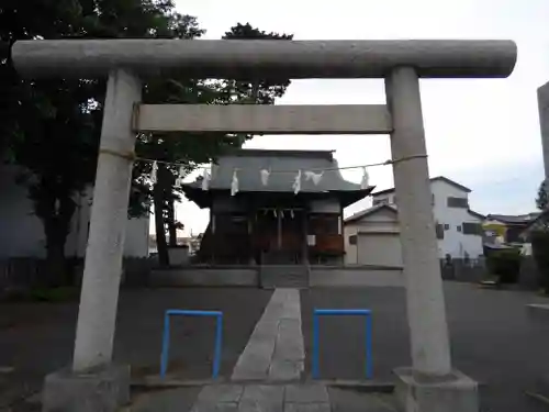 川崎稲荷神社の鳥居