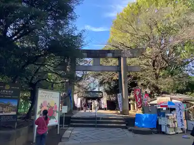 上野東照宮の鳥居