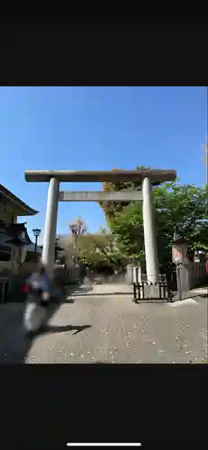 五條天神社の鳥居