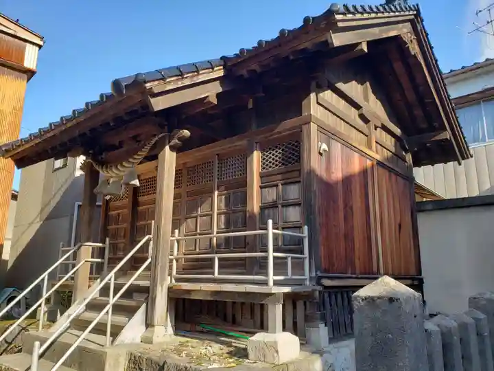 魚取神社の本殿・本堂