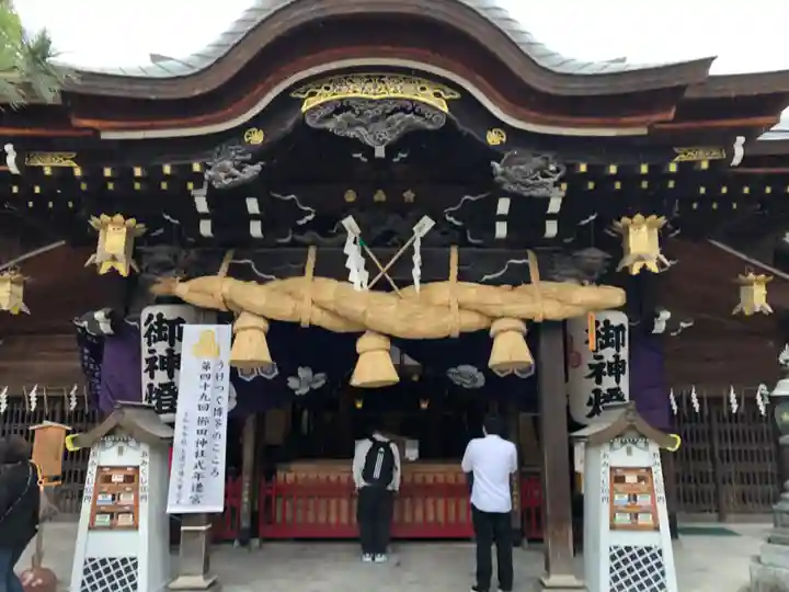 櫛田神社の本殿・本堂