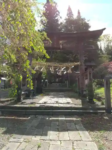 山家神社の鳥居