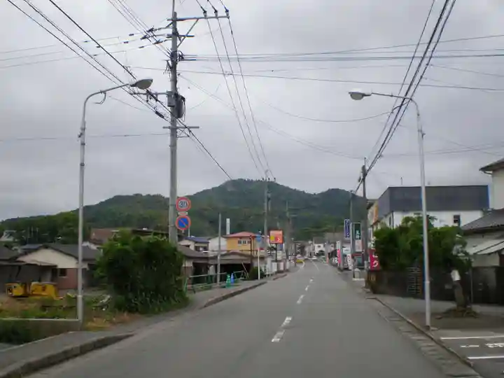 高良大社の周辺