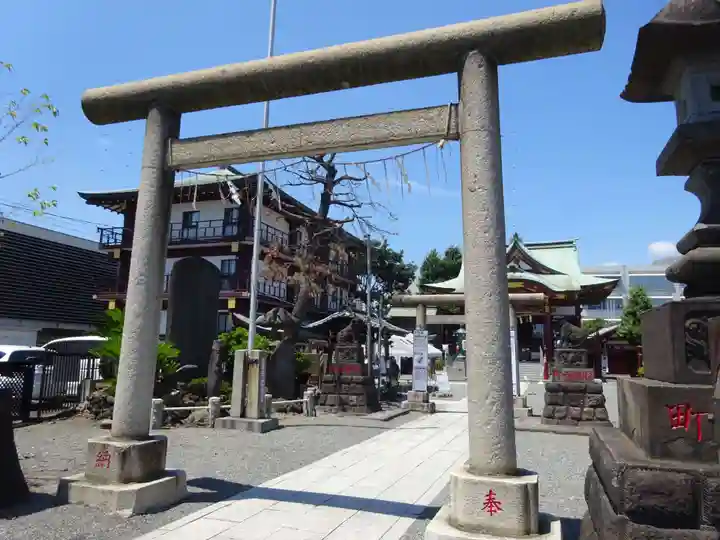 羽田神社の鳥居