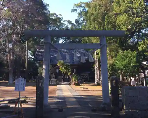 川津来宮神社の鳥居