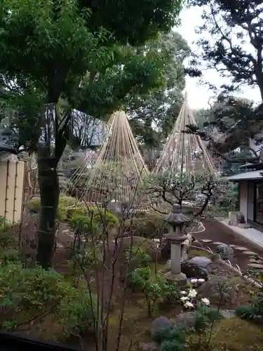 妙法寺の庭園