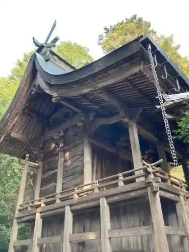 高峯神社の本殿・本堂