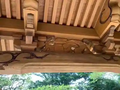 六所神社の芸術