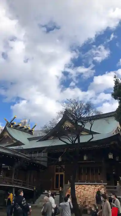 湯島天満宮の本殿・本堂