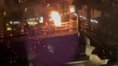 東大寺 二月堂のお祭り